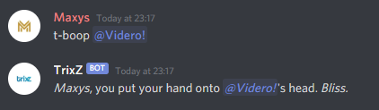 Correct usage of t-boop