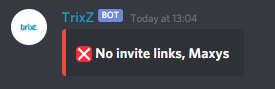 Anti-invites