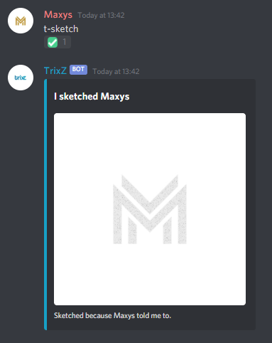 Correct usage of t-sketch.