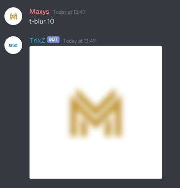 Correct usage of t-blur.