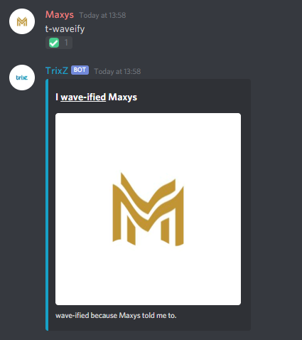Correct usage of t-waveify.