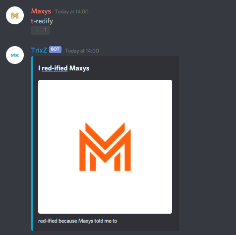 Correct usage of t-redify.